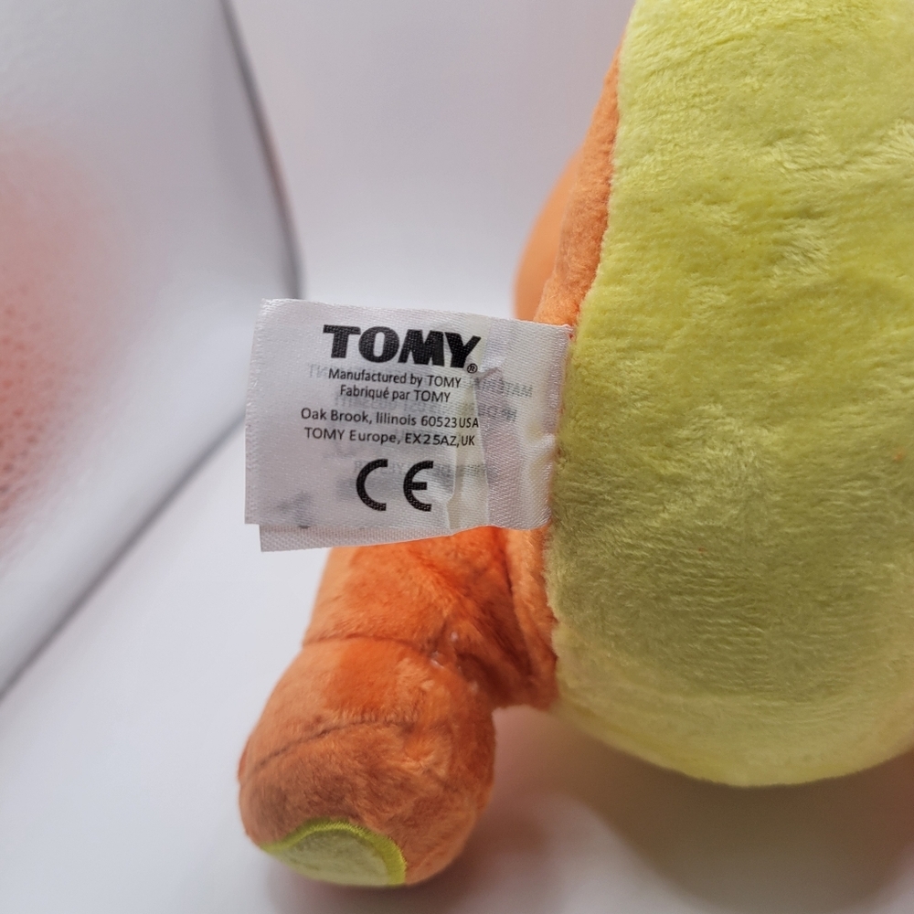 TOMY Pokémon Charmander Plush 9 Inch Orange Yellow Stuffed Animal Toy - Picture 3 of 3